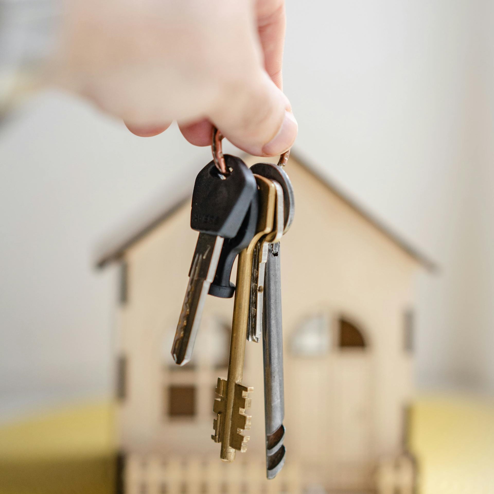 Família em casa própria